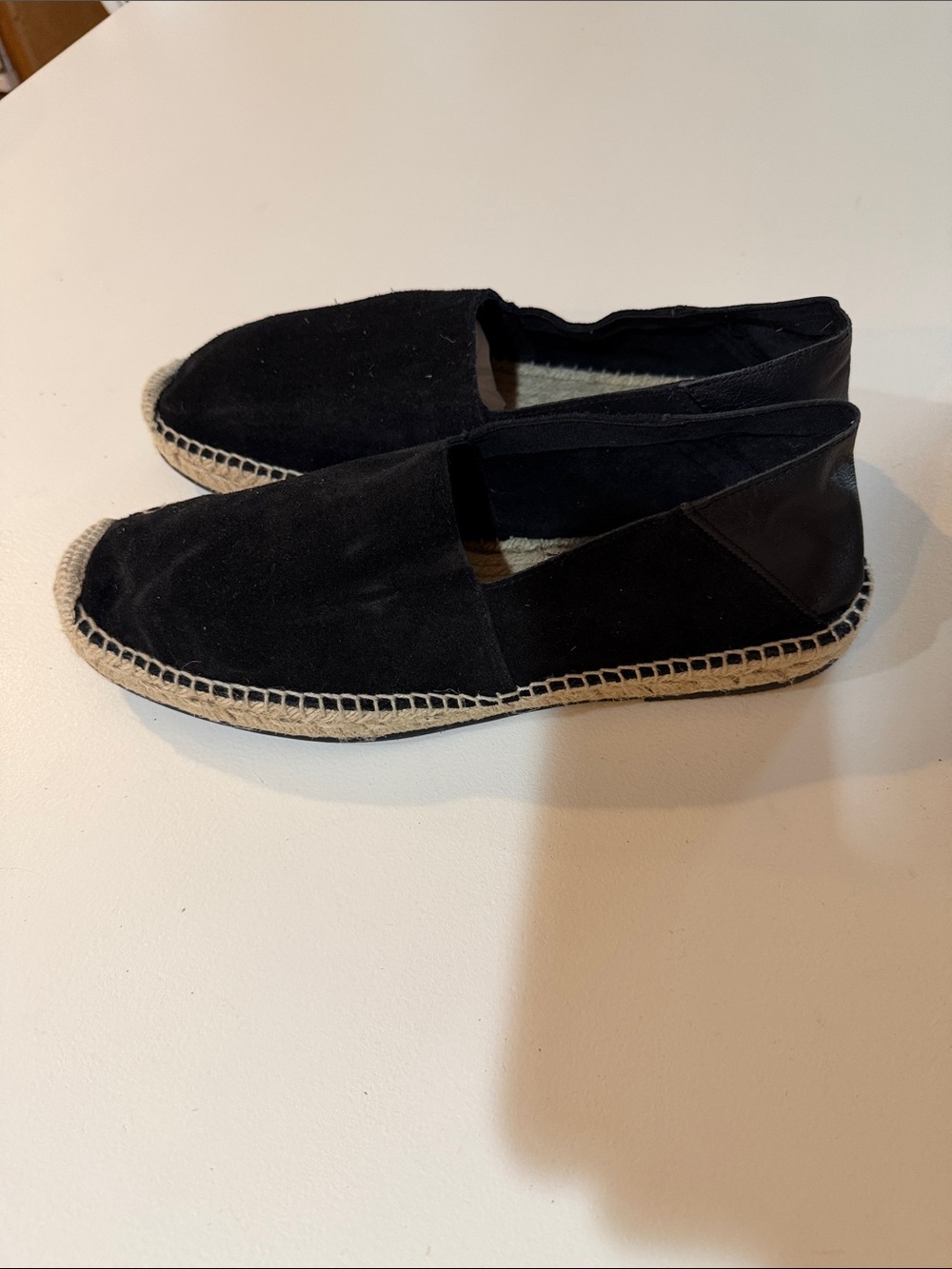Todd Snyder Black Men's Espadrille Slip-On Shoes Sz 10. New. Tub7